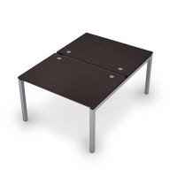 Avance 6МБ.5288 (Венге/алюминий матовый) Бенч-система на 2 рабочих места