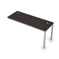 Avance 6МБК.164 (Венге/алюминий матовый) Линейная бенч-система, конечный модуль