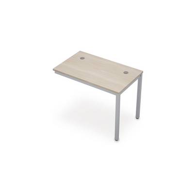 Avance 6МБК.167 (Шамони светлый/алюминий матовый) Линейная бенч-система, конечный модуль