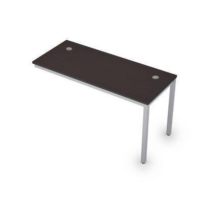 Avance 6МБК.169 (Венге/алюминий матовый) Линейная бенч-система, конечный модуль