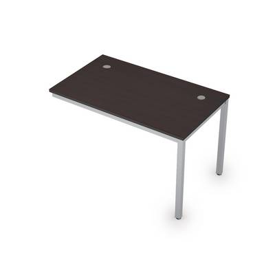 Avance 6МБК.178 (Венге/алюминий матовый) Линейная бенч-система, конечный модуль