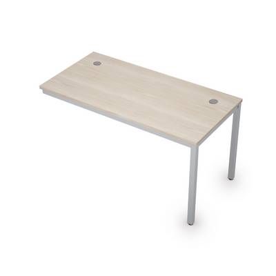 Avance 6МБК.179 (Шамони светлый/алюминий матовый) Линейная бенч-система, конечный модуль