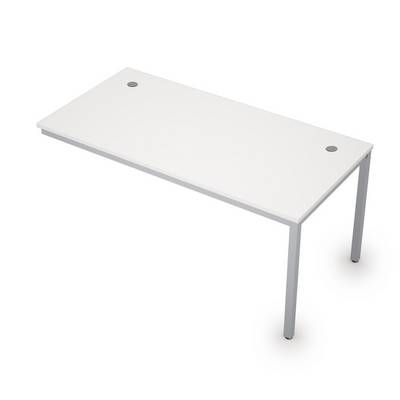 Avance 6МБК.184 (Белый/алюминий матовый) Линейная бенч-система, конечный модуль