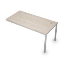 Avance 6МБК.184 (Шамони светлый/алюминий матовый) Линейная бенч-система, конечный модуль