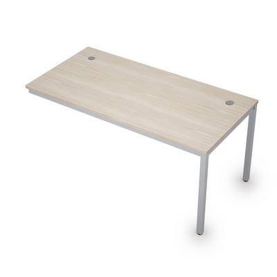 Avance 6МБК.184 (Шамони светлый/алюминий матовый) Линейная бенч-система, конечный модуль