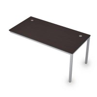 Avance 6МБК.184 (Венге/алюминий матовый) Линейная бенч-система, конечный модуль