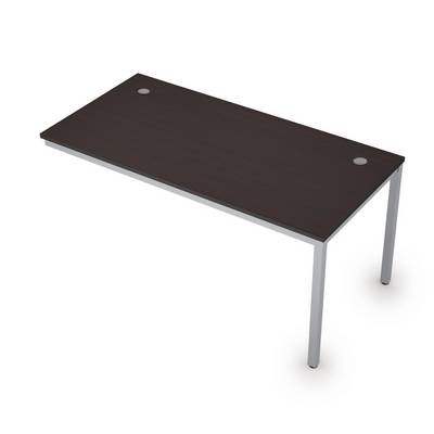 Avance 6МБК.184 (Венге/алюминий матовый) Линейная бенч-система, конечный модуль