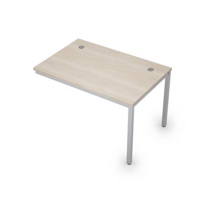 Avance 6МБК.188 (Шамони светлый/алюминий матовый) Линейная бенч-система, конечный модуль