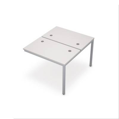 Avance 6МБК.267 (Белый/алюминий матовый) Сдвоенная бенч-система, конечный модуль