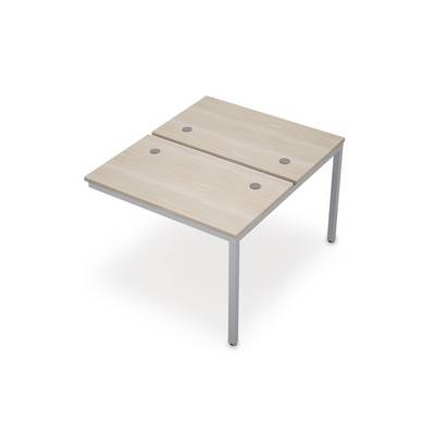 Avance 6МБК.267 (Шамони светлый/алюминий матовый) Сдвоенная бенч-система, конечный модуль