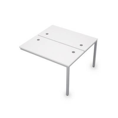 Avance 6МБК.268 (Белый/алюминий матовый) Сдвоенная бенч-система, конечный модуль