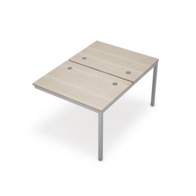 Avance 6МБК.277 (Шамони светлый/алюминий матовый) Сдвоенная бенч-система, конечный модуль