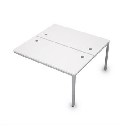 Avance 6МБК.279 (Белый/алюминий матовый) Сдвоенная бенч-система, конечный модуль