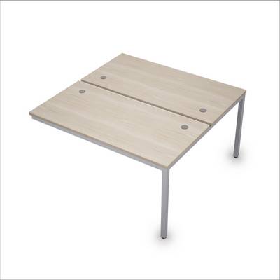 Avance 6МБК.279 (Шамони светлый/алюминий матовый) Сдвоенная бенч-система, конечный модуль