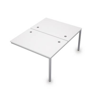 Avance 6МБК.288 (Белый/алюминий матовый) Сдвоенная бенч-система, конечный модуль