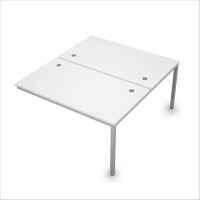 Avance 6МБК.289 (Белый/алюминий матовый) Сдвоенная бенч-система, конечный модуль