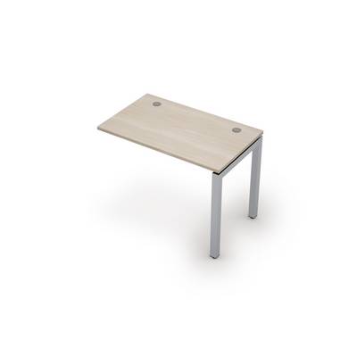 Avance 6МБК.5167 (Шамони светлый/алюминий матовый) Линейная бенч-система, конечный модуль