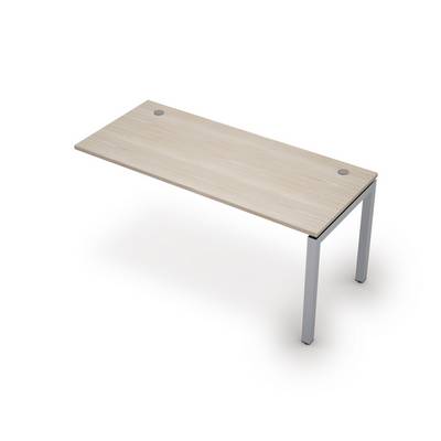 Avance 6МБК.5174 (Шамони светлый/алюминий матовый) Линейная бенч-система, конечный модуль