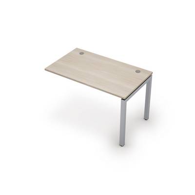 Avance 6МБК.5178 (Шамони светлый/алюминий матовый) Линейная бенч-система, конечный модуль