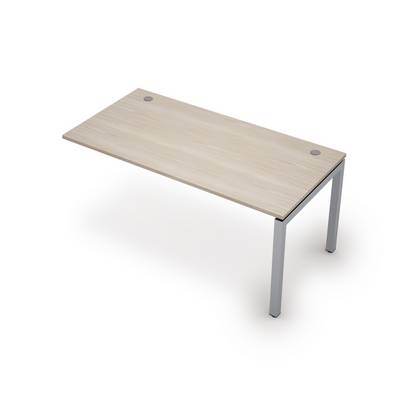 Avance 6МБК.5184 (Шамони светлый/алюминий матовый) Линейная бенч-система, конечный модуль