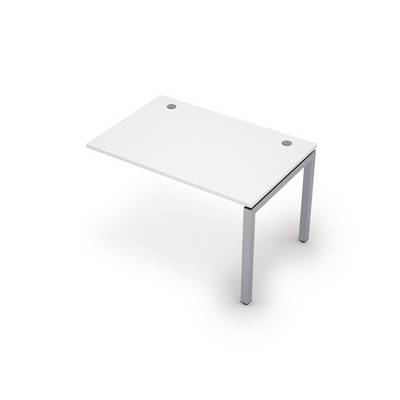 Avance 6МБК.5188 (Белый/алюминий матовый) Линейная бенч-система, конечный модуль