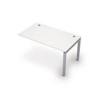 Avance 6МБК.5189 (Белый/алюминий матовый) Линейная бенч-система, конечный модуль