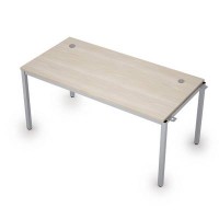 Avance 6МБН.184 (Шамони светлый/алюминий матовый) Линейная бенч-система, начальный модуль