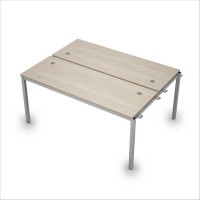 Avance 6МБН.264 (Шамони светлый/алюминий матовый) Сдвоенная бенч-система, начальный модуль