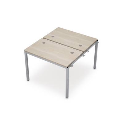 Avance 6МБН.267 (Шамони светлый/алюминий матовый) Сдвоенная бенч-система, начальный модуль