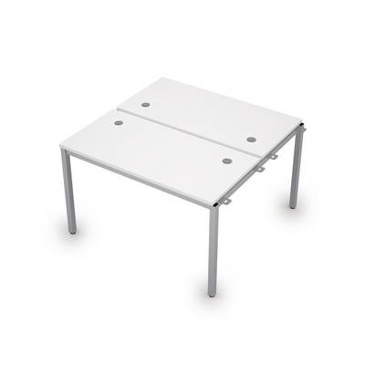 Avance 6МБН.268 (Белый/алюминий матовый) Сдвоенная бенч-система, начальный модуль