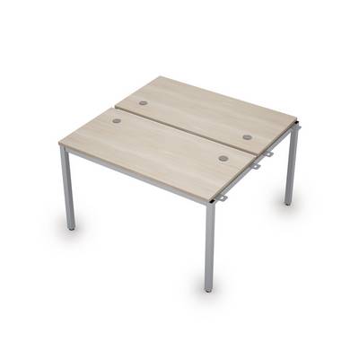 Avance 6МБН.268 (Шамони светлый/алюминий матовый) Сдвоенная бенч-система, начальный модуль