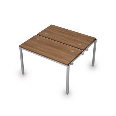 Avance 6МБН.268 (Шамони темный/алюминий матовый) Сдвоенная бенч-система, начальный модуль