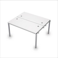 Avance 6МБН.269 (Белый/алюминий матовый) Сдвоенная бенч-система, начальный модуль