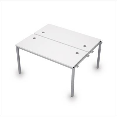 Avance 6МБН.269 (Белый/алюминий матовый) Сдвоенная бенч-система, начальный модуль