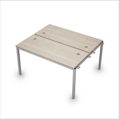 Avance 6МБН.269 (Шамони светлый/алюминий матовый) Сдвоенная бенч-система, начальный модуль