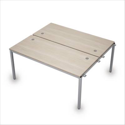 Avance 6МБН.274 (Шамони светлый/алюминий матовый) Сдвоенная бенч-система, начальный модуль