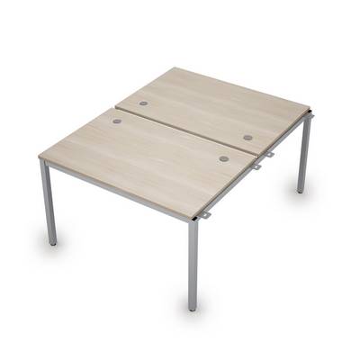 Avance 6МБН.288 (Шамони светлый/алюминий матовый) Сдвоенная бенч-система, начальный модуль