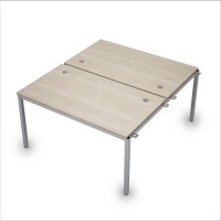 Avance 6МБН.289 (Шамони светлый/алюминий матовый) Сдвоенная бенч-система, начальный модуль