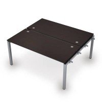 Avance 6МБН.5274 (Венге/алюминий матовый) Бенч-система на 2 рабочих места, начальный модуль