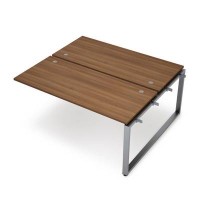 Avance 6МБС-О.6277 (Шамони темный/алюминий матовый) Бенч-система на 2 рабочих места, средний модуль