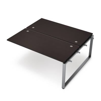 Avance 6МБС-О.6284 (Венге/алюминий матовый) Бенч-система на 2 рабочих места, средний модуль