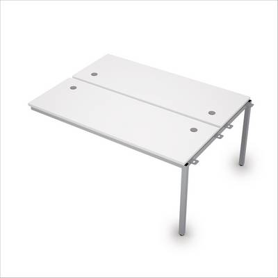 Avance 6МБС.264 (Белый/алюминий матовый) Сдвоенная бенч-система, средний модуль