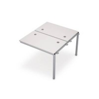 Avance 6МБС.267 (Белый/алюминий матовый) Сдвоенная бенч-система, средний модуль