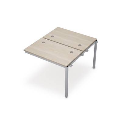 Avance 6МБС.267 (Шамони светлый/алюминий матовый) Сдвоенная бенч-система, средний модуль