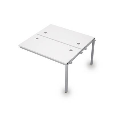 Avance 6МБС.268 (Белый/алюминий матовый) Сдвоенная бенч-система, средний модуль