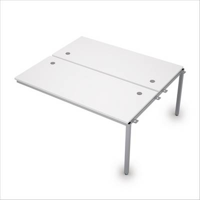 Avance 6МБС.274 (Белый/алюминий матовый) Сдвоенная бенч-система, средний модуль