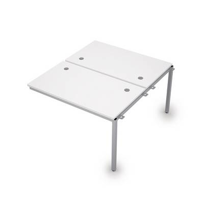 Avance 6МБС.278 (Белый/алюминий матовый) Сдвоенная бенч-система, средний модуль