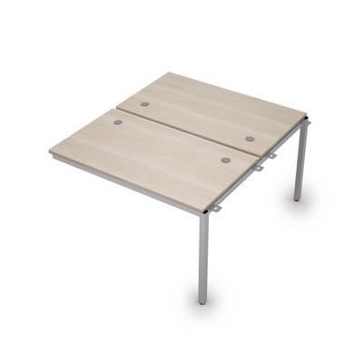 Avance 6МБС.278 (Шамони светлый/алюминий матовый) Сдвоенная бенч-система, средний модуль