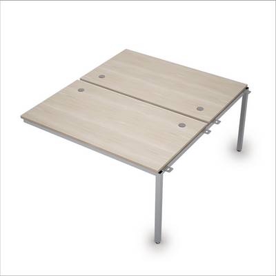 Avance 6МБС.289 (Шамони светлый/алюминий матовый) Сдвоенная бенч-система, средний модуль