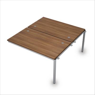 Avance 6МБС.289 (Шамони темный/алюминий матовый) Сдвоенная бенч-система, средний модуль